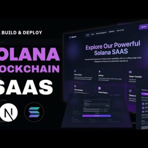 Solana Blockchain SaaS Dapp (Kaynak Kodlu)