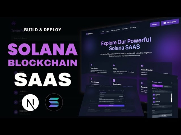 Solana Blockchain SaaS Dapp (Kaynak Kodlu)
