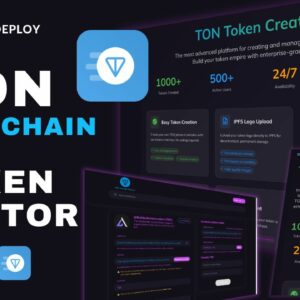 TON Blockchain Token Creator DApp