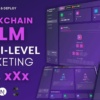 source-code-105 Blockchain Multi-Level Marketing (MLM) DApp with Reward Crypto Token