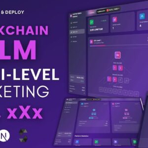 Blockchain Multi-Level Marketing (MLM) DApp with Reward Crypto Token