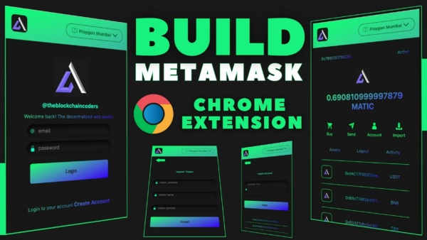MetaMask Klonu Chrome Eklentisi (Kaynak Kodlu)