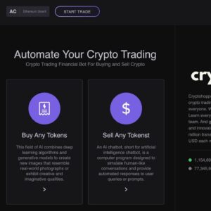 Kripto Alım-Satım Botu Dapp (Kaynak Kodlu)