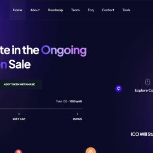 ICO Ön Satış Dapp Oluşturma Scripti (Kaynak Kodlu)