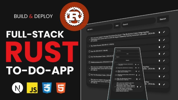 Rust Tabanlı Yapılacaklar Uygulaması (Kaynak Kodlu)