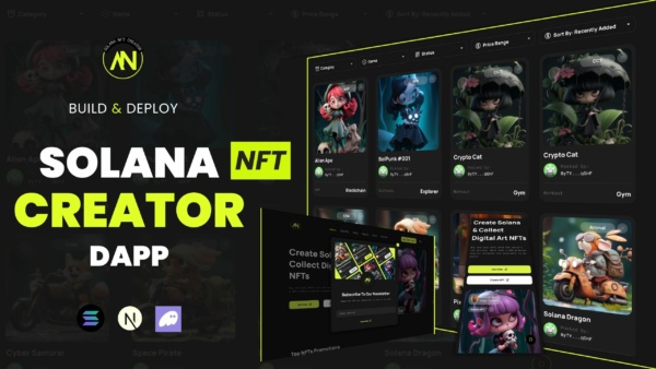 Solana NFT Oluşturucu (Next.js) (Kaynak Kodlu)