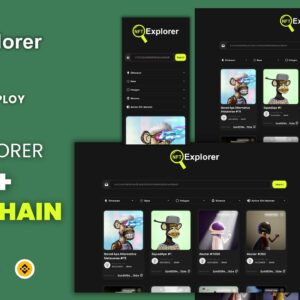 Blockchain NFT Explorer Uygulaması (Kaynak Kodlu)