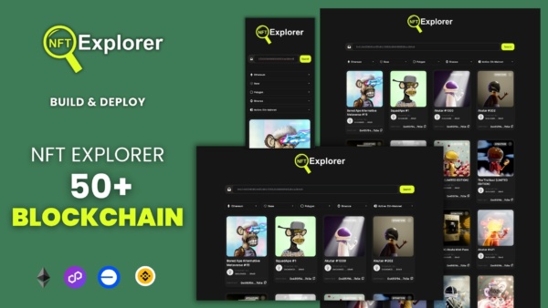 Blockchain NFT Explorer Uygulaması (Kaynak Kodlu)