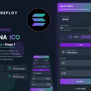 Gelişmiş Solana ICO Scripti (Kaynak Kodlu)