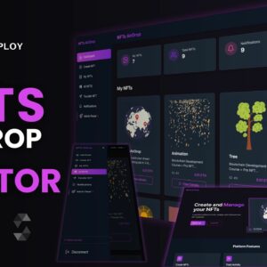 NFT Airdrop ve Yönetim Paneli (Kaynak Kodlu)