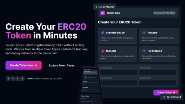 ERC20 Gelişmiş Token Oluşturucu (Kaynak Kodlu)
