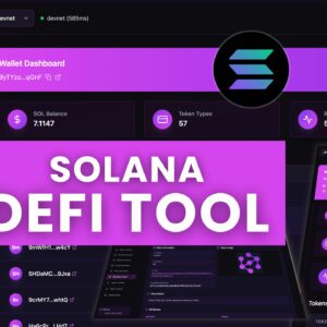 Solana DeFi Araçları Platformu (Kaynak Kodlu)
