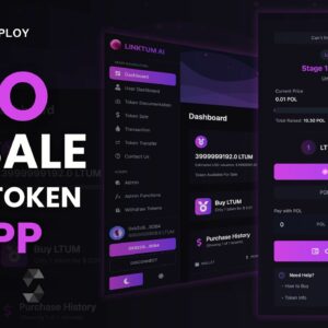 ICO Ön Satış Dapp (ERC20) (Kaynak Kodlu)